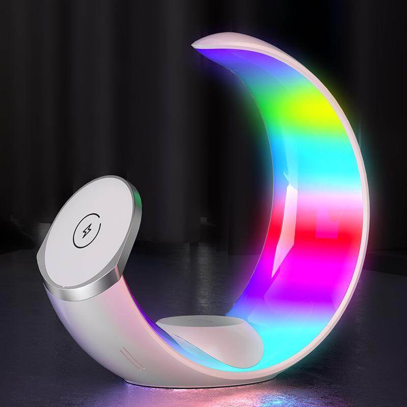 NEXO 4-in-1 Magnetic Wireless Charger with RGB Night Light | MagSafe Charging Station